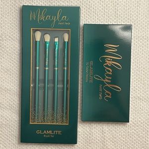 Mikayla Paht 2 x GLAMLITE (Eyeshadow Palette and Limited Edition Brushes)